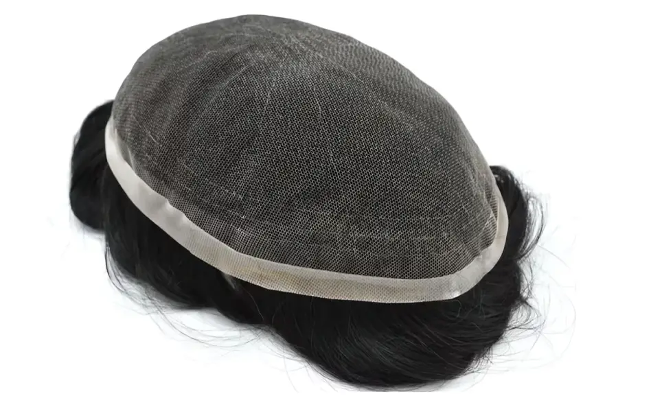 Full lace hair system with breathable mesh for a natural look.
