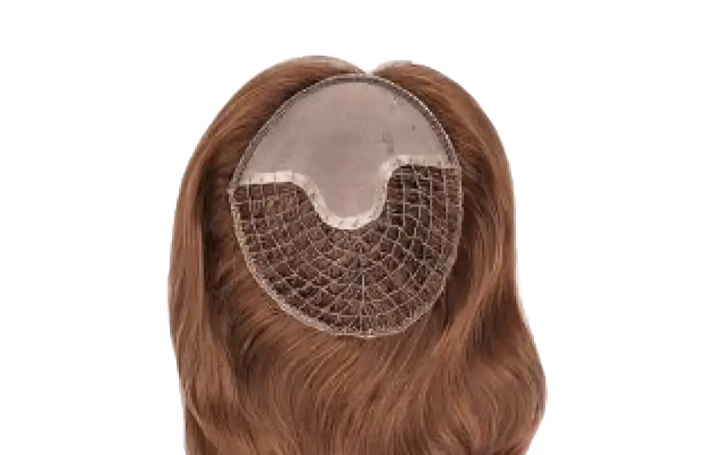Mesh base hair system featuring a fine, breathable material.