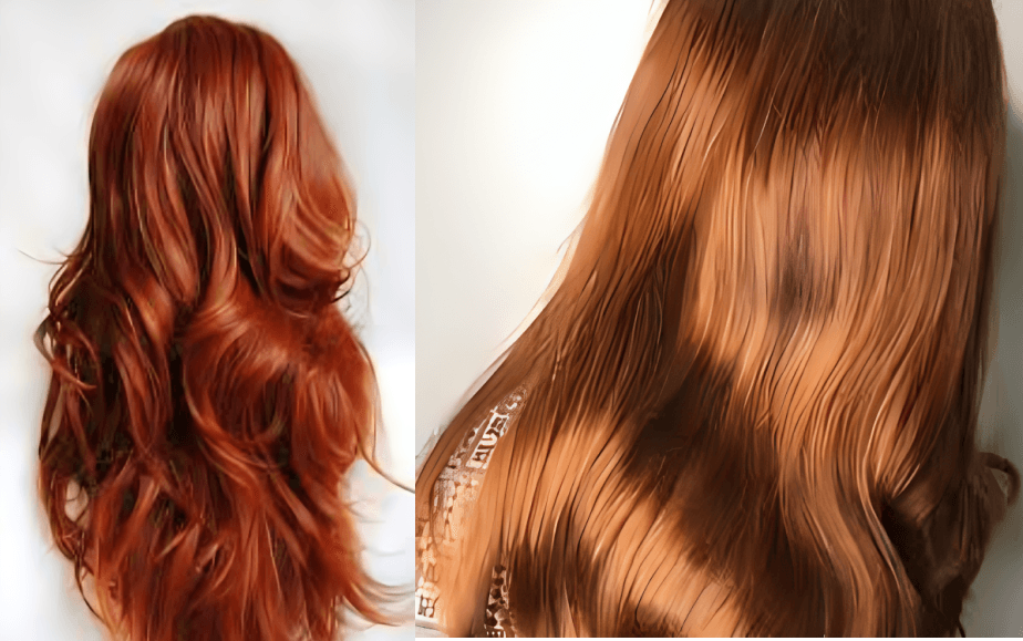 picture showing hairdye fading