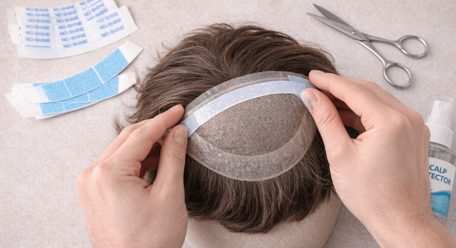 Hair System Tape: Best Options, How To Apply, and Remove