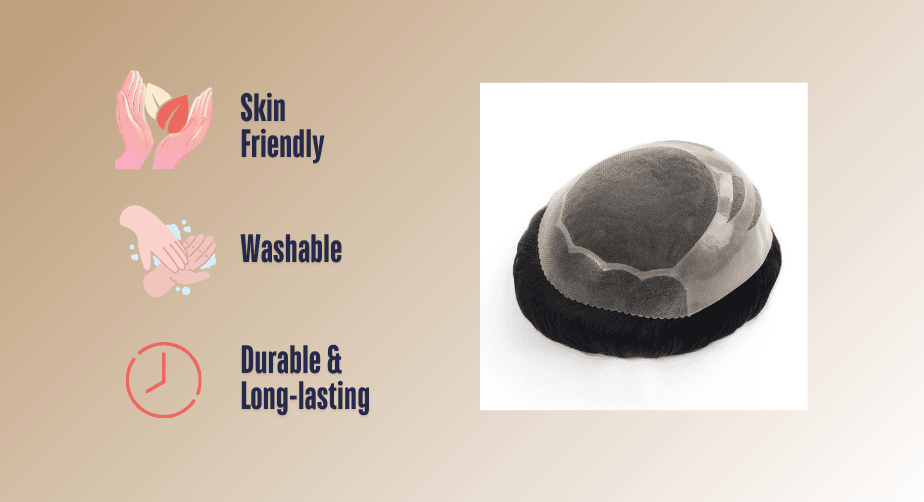 Monofilament Hair Systems: Breathable Bases and Natural Parting
