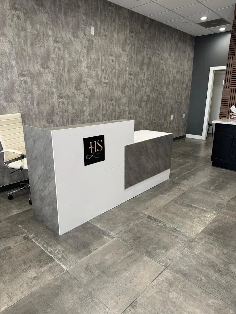 Reception at Hair System Salons in Huntington Beach